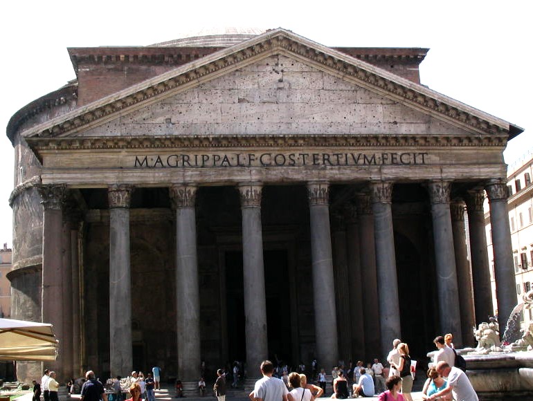 Romai Birodalom Fenykora Epiteszet Iii Pantheon